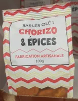 Sablés olé ! chorizo & épices