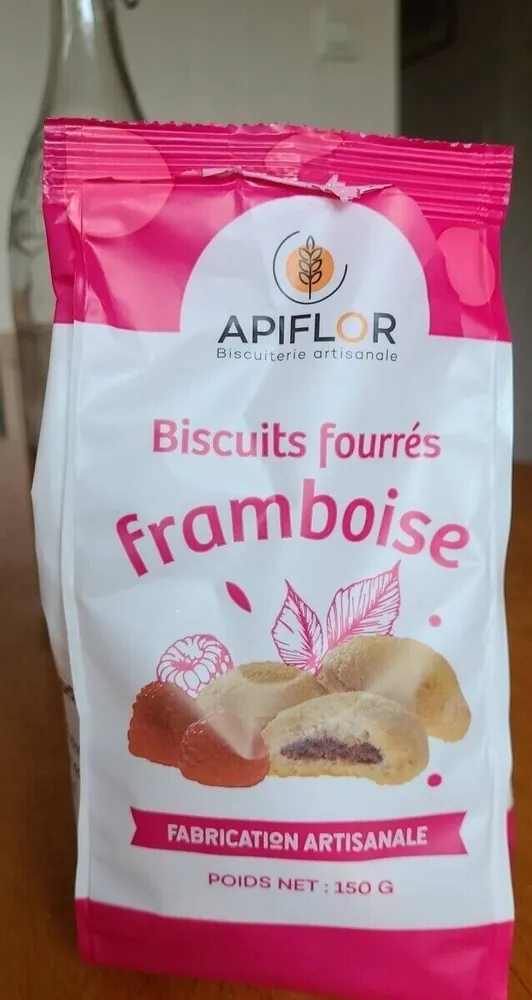 Biscuits fourrés Framboise