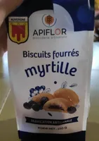 Biscuits fourrés myrtille