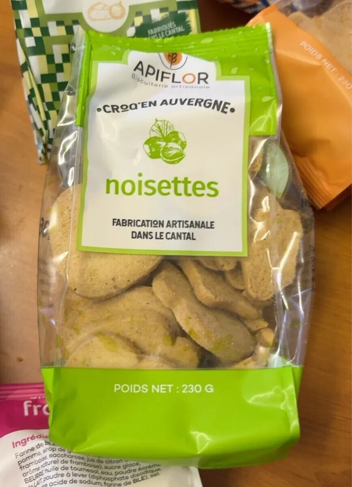 Croq'en Auvergne noisettes