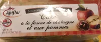 Cake à la Farine de Châtaigne et aux Pommes