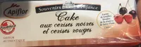 Cake aux Cerises Noires et Cerises Rouges