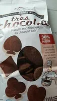 Très Chocolat - Biscuits Traditionnels Au Chocolat Noir.