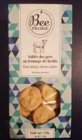 Sablé des prés au fromage de brebis