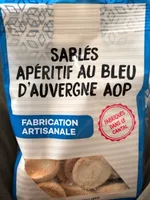 Sablés aperitif au bleu d'auvergne