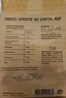 Sables apéritifs au Cantal aop