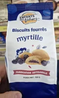 Biscuits Fourrés Mirtille