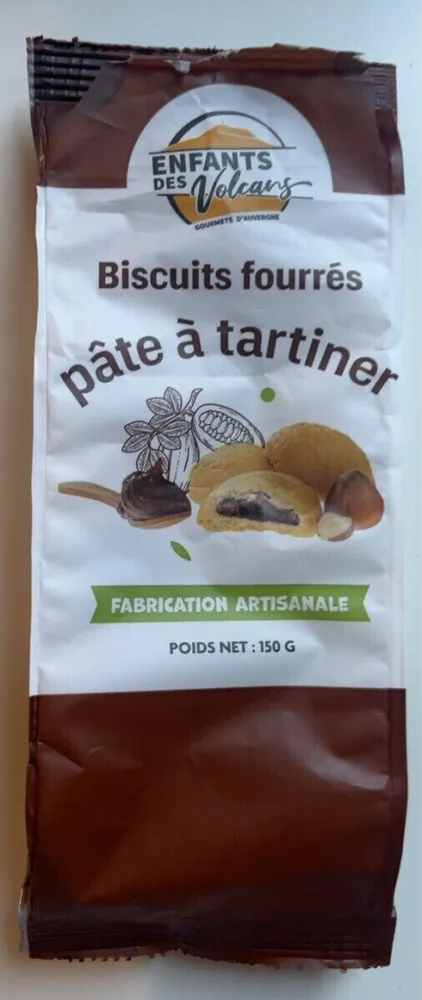 Biscuits fourrés Pâte à tartiner