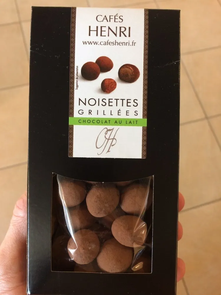 Noisettes grillées