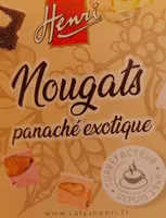Nougats panaché exotique