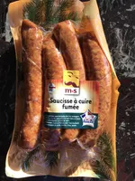 Saucisse à cuire fumée Morteau