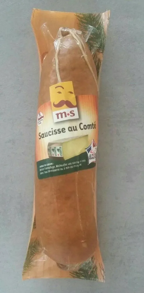 Saucisse au comté