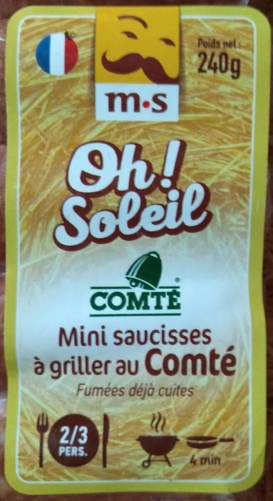 Mini Saucisses a griller au Comté