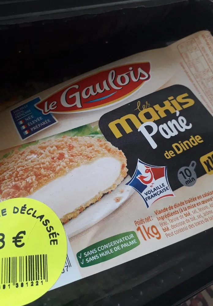 Pané de dinde