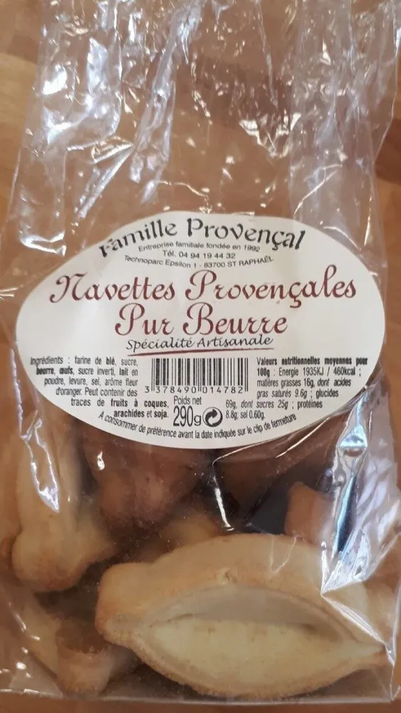 Navettes provençales pur beurre