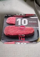 10 steaks hachés pur boeuf