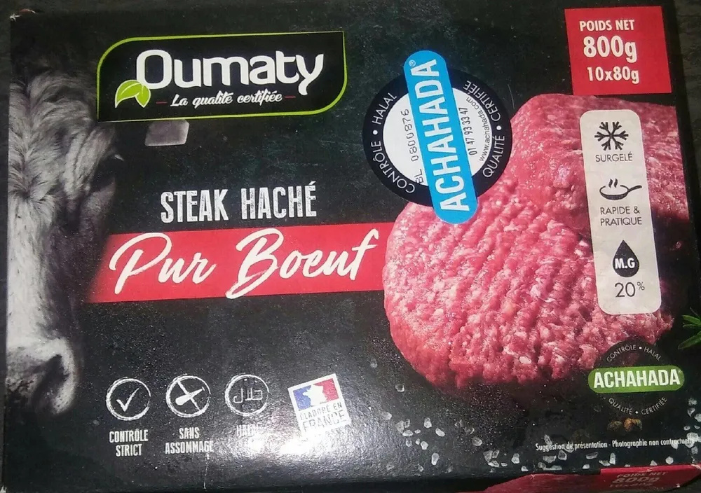Steak haché pur boeuf