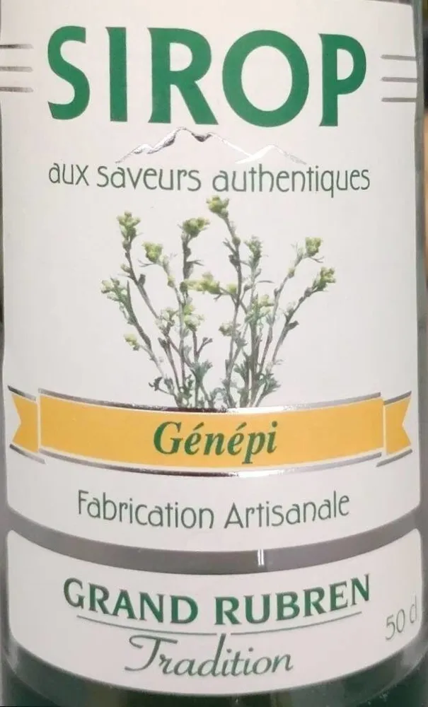 Sirop Génépi
