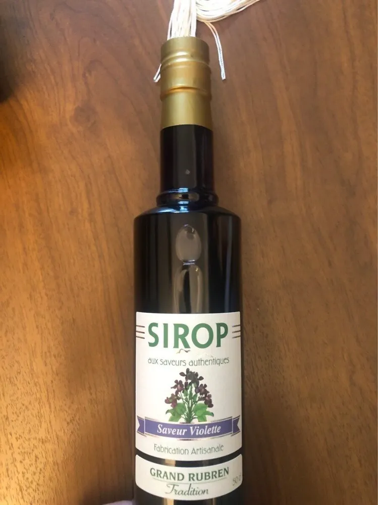 sirop violette