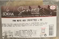 Mini nems auc crevettes