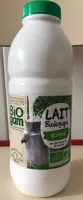 Lait biologique écrémé BIO - fermes lorraines