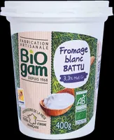 Fromage blanc battu 400g BIO
