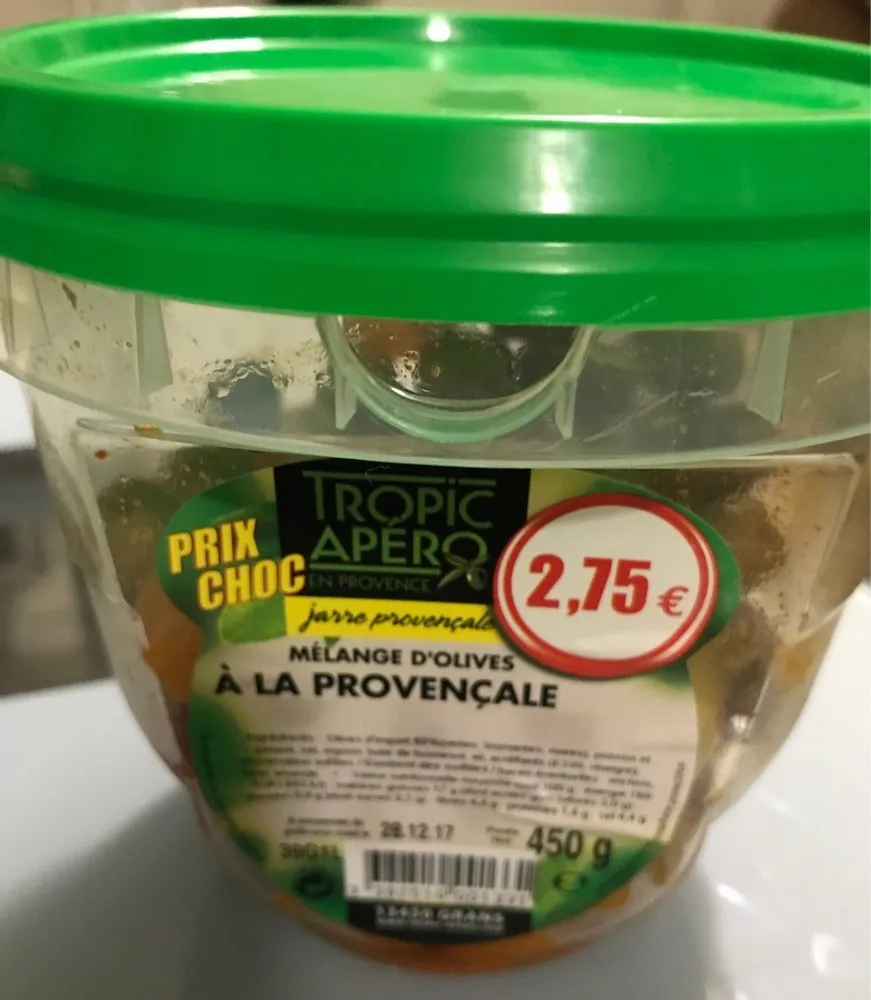 Mélange d'olives à la provençale