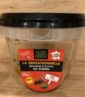 Mélange d'olives au cumin