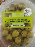 Olive Verte Dénoyautée à la Méditerranéenne