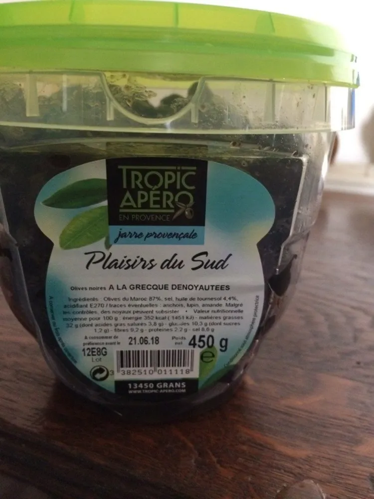 Olives noires du Maroc