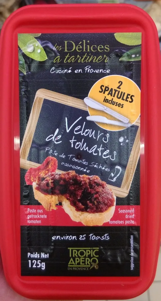 Velours de tomates confites barq.125g France