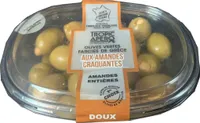 OLIVE VERTE FARCIE AUX AMANDES CRAQUANTES