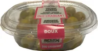 OLIVE VERTE FARCIE AUX AMANDES ET AUX POIVRONS