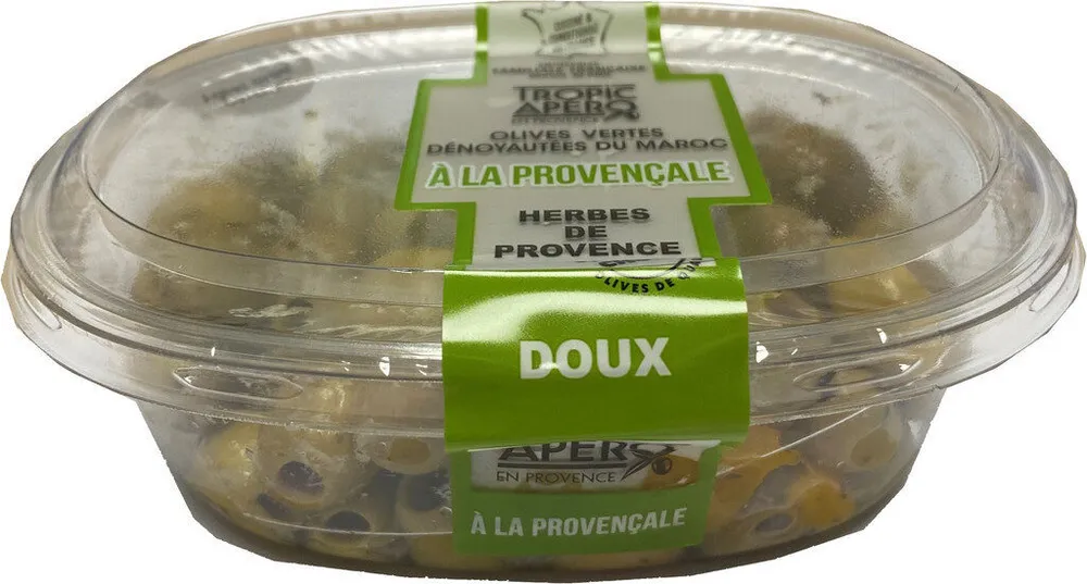 OLIVE VERTE DENOYAUTEE PROVENCALE AUX HERBES
