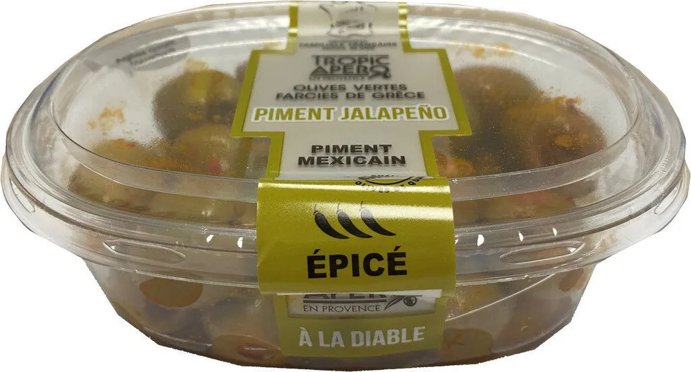 OLIVE VERTE FARCIE PIMENT