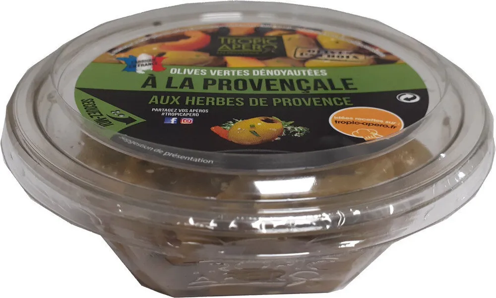 OLIVE VERTE DENOYAUTEE PROVENCALE HERBES DE PCE