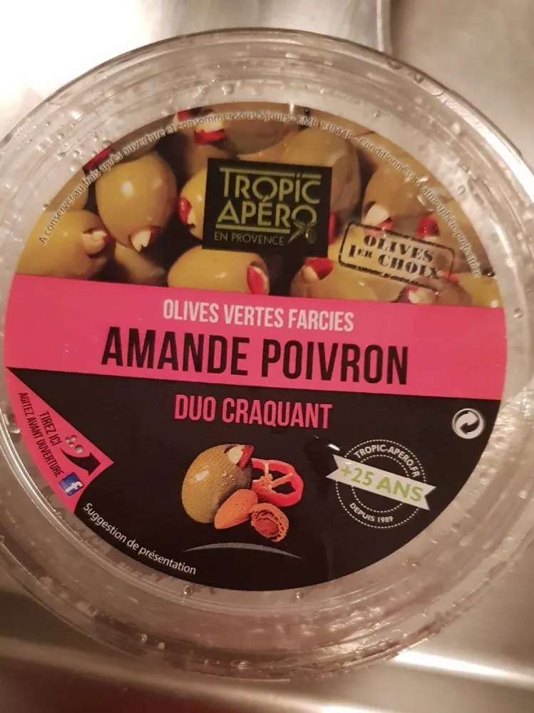 OLIVES VERTES FARCIES DUO CRAQUANT
