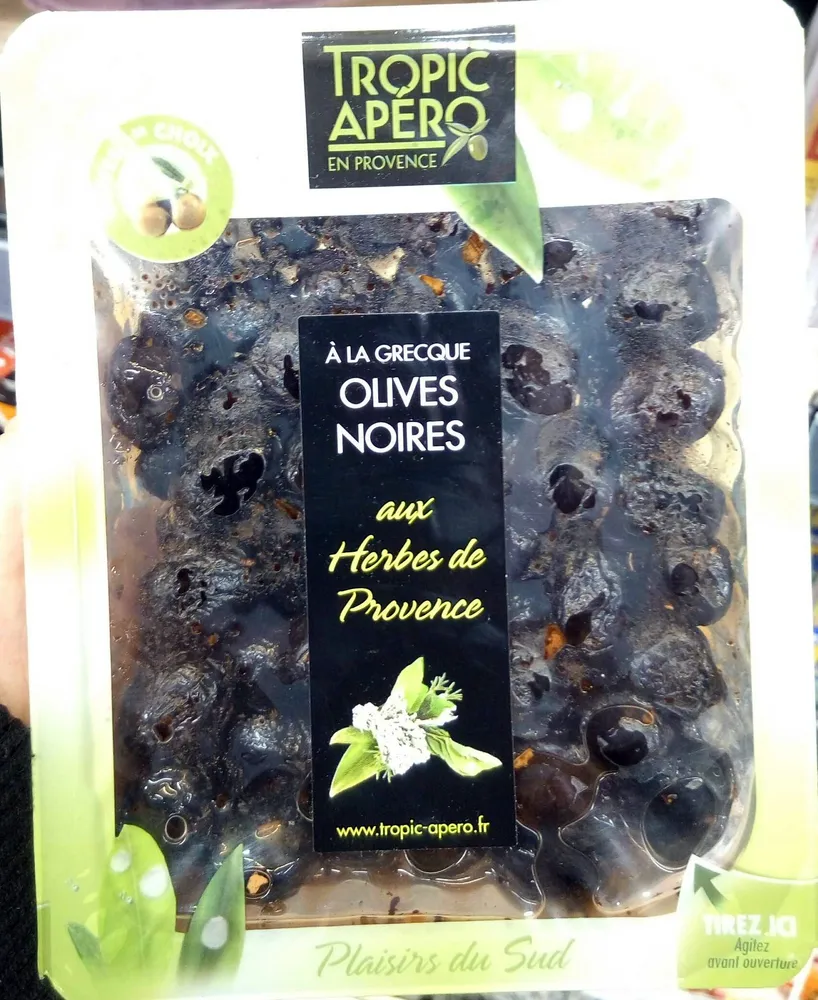 Olives noires aux Herbes de Provence