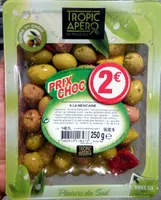 Olives Vertes tournantes et Picholines du Maroc à la Mexicaine