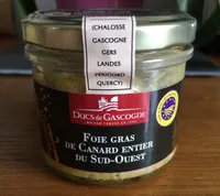 Foie gras de cabard entier du dud ouest