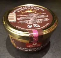 Spécialité à base de foie gras de canard et de figue
