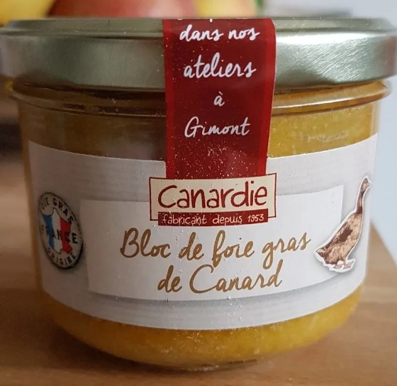 Bloc de foie gras de canard