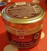 Bloc de foie gras de canard du Sud-Ouest