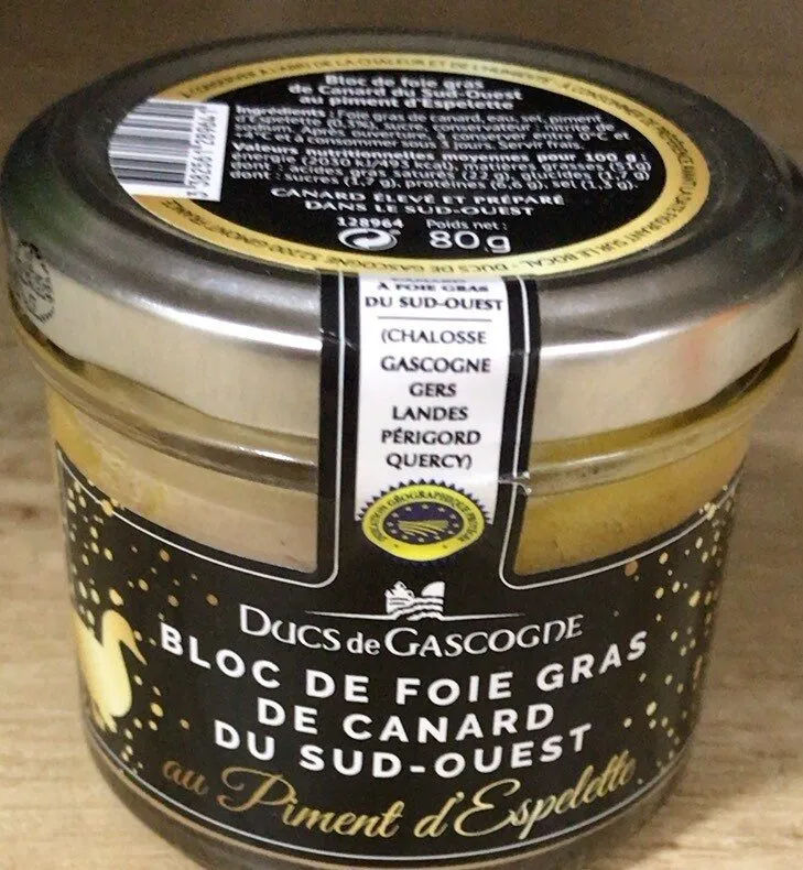 Bloc de foie gras de canard