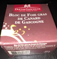Bloc de fois gras de canard de gascogne