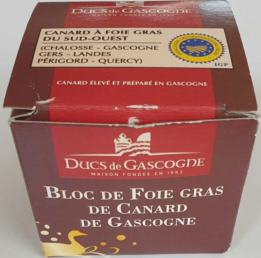 Bloc de Foie Gras de Canard de Gascogne