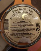 Foie gras d'oie entier du Sud-Ouest