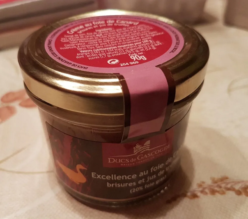 Excellence au foie de canard