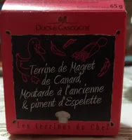 Terrine de magret de canard.