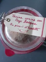 Terrines comme au Pays Basque au piment d'espelette